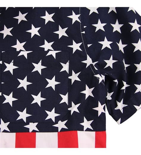 Mens American Flag Button Down Shirt Usa Cx186uh9554