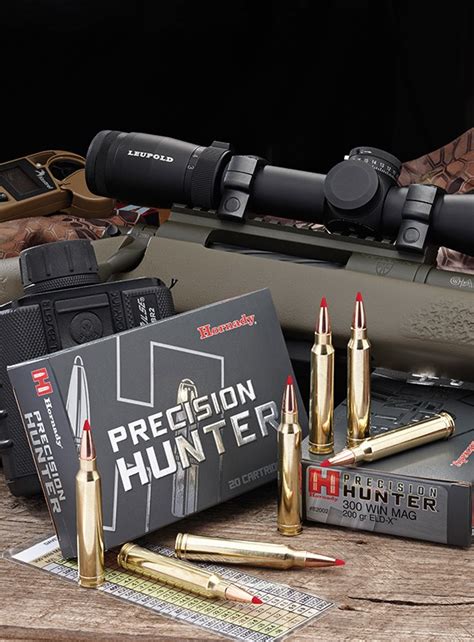 Cartuchos Hornady Precision Hunter Remington Ultra Magnum