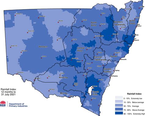 Nsw State Seasonal Update July 2021