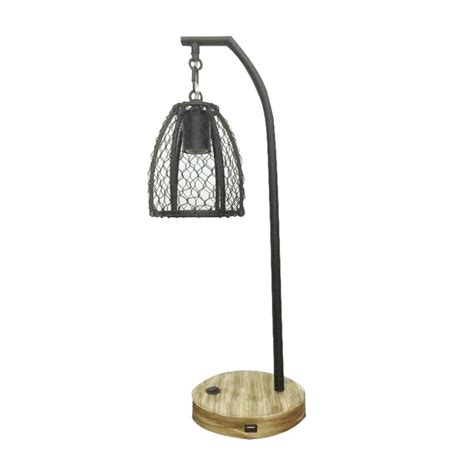 Craftmade Table Lamp 225 In Flat Black Swing Arm Desk Lamp With Metal Shade In The Desk Lamps