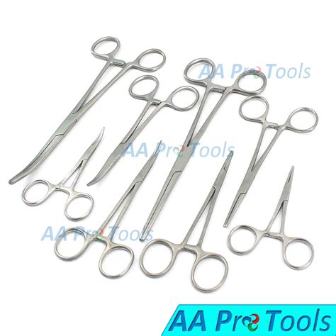 Ultimate Hemostat Set 8 Piece Ideal Hobby Tools Electronics Fishing