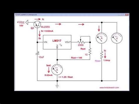 LM317 CCS Schematic And Tutorial Part 3 YouTube Tutorial Science