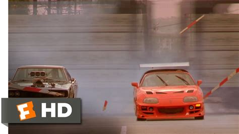 The Fast And The Furious 2001 Brian Races Dominic Scene 1010 Movieclips Youtube