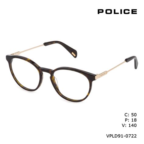 Police Optical Shiny Dark Havana Best Designers Inc