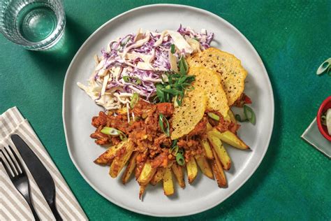 Easy American Pulled Beef Loaded Fries Recipe HelloFresh