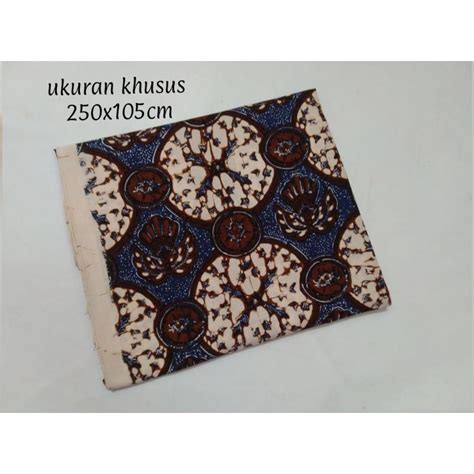 Jual Kain Jarik Batik Panjang Sogan Jogja Motif Klasik Purbonegoro