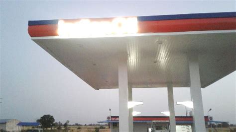 Indian Oil Petrol Pump Canopy Feature Corrosion Proof Dust Proof