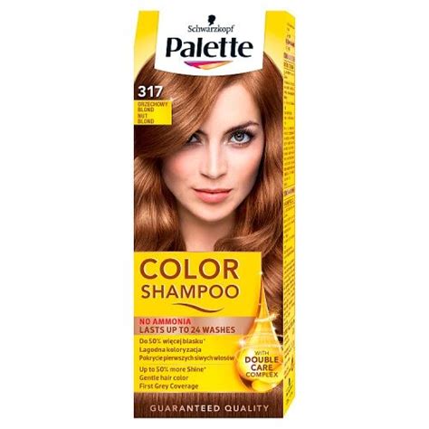 PALETTE Color Shampoo szampon koloryzujący do 24 myć 7 554 Orzechowy Blond