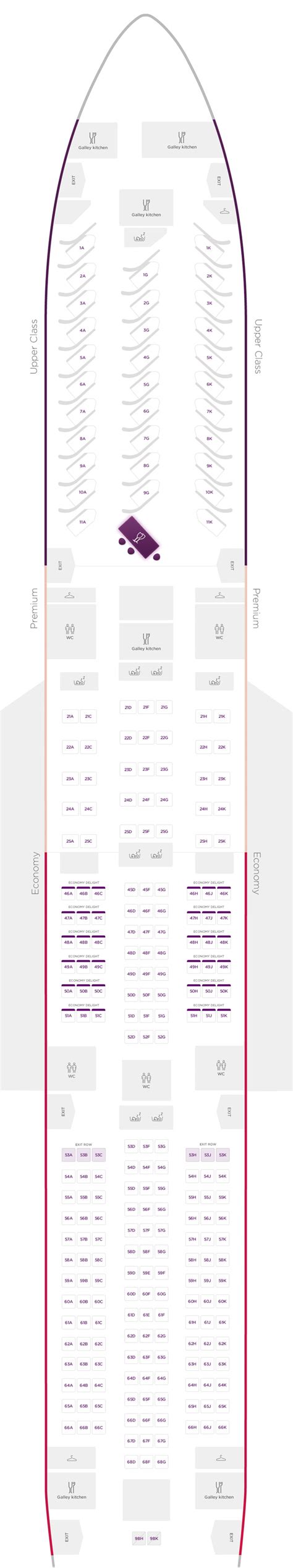 Boeing 737 800 Seat Map Virgin Two Birds Home