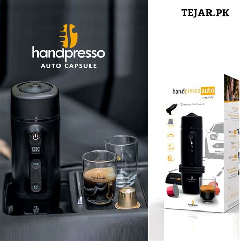 Handpresso Auto Capsule Espresso Machine For The Car Handpresso