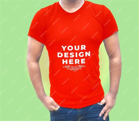 Premium Psd Tshirt Mockup Design Psd Template