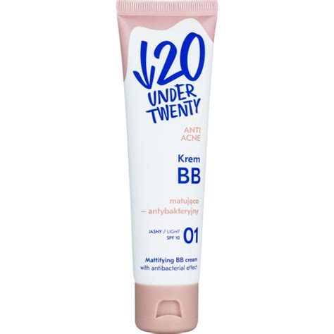 Under Twenty ANTI ACNE matujący krem BB o działaniu antybakteryjnym