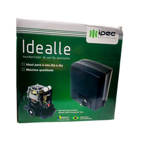 MOTOR DESLIZANTE PARA PORTÃO DZ IDEALLE IPEC X450 127V Mais