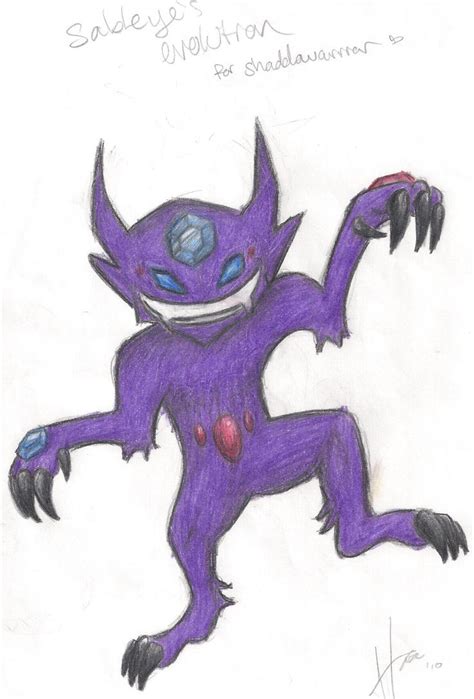 Sableye Evolution -request- by COPYRITE on DeviantArt