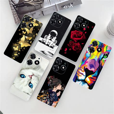 Tecno Spark Go 2024 BG6 POP 8 Case Painted Soft Silicone TPU Cartoon