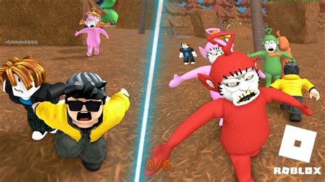 ROBLOX ESCAPE DOS TELETUBBIES DO MAL NO ROBLOX Hungry Tubbies Jogo