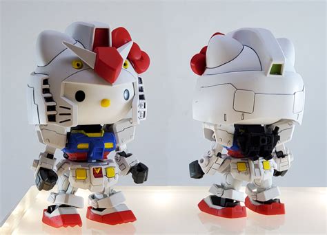 Sd Exp Hello Kitty X Sd Rx 78 2 Gundam Erlangshens Gunpla Blog