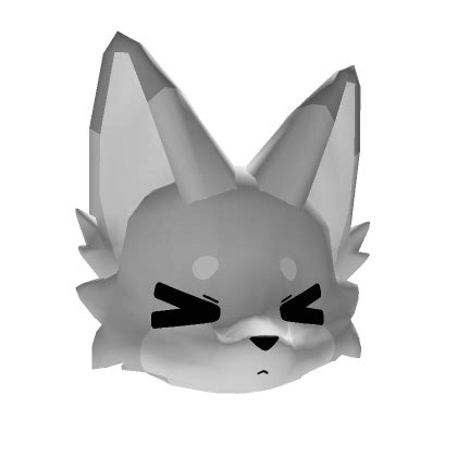 Flustered White Kemono Fox Roblox