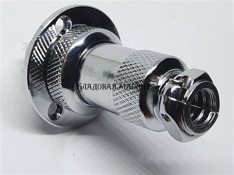 Разъем GX20-6 PIN с фланцем, пара купить в Украине