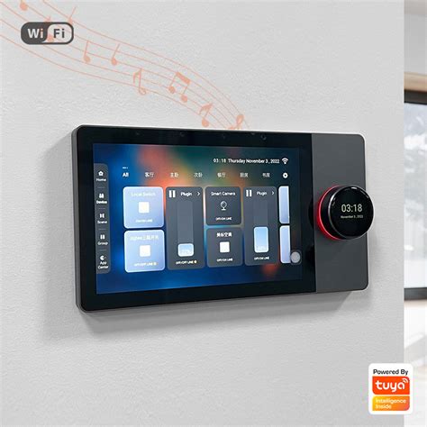 Smart Home System Inch Wifi Multi Function Central Control Panel