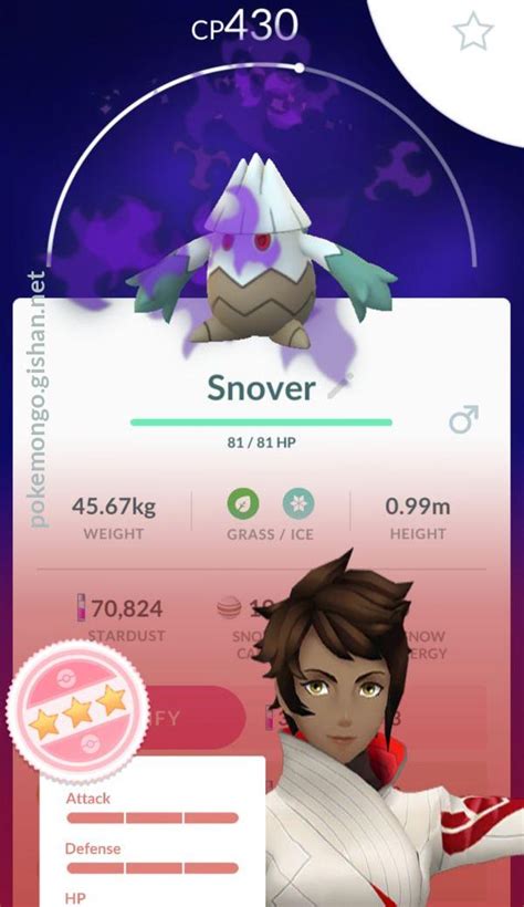 Snover - Pokemon Go