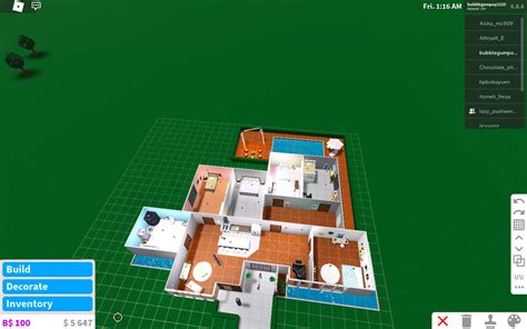 Bloxburg Floor Plans One Story 1 Story And Single Level Floor Plans