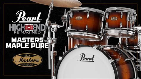 Pearl Drums MASTERS MAPLE PURE Performance YouTube