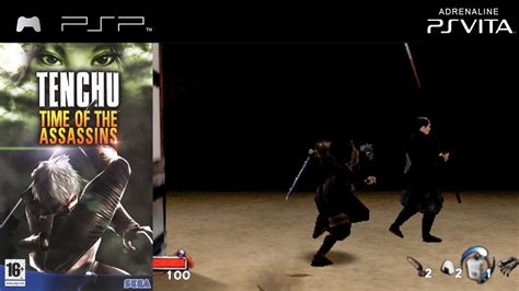 Tenchu Time Of The Assassins Psp Gameplay On Adrenaline Ps Vita No