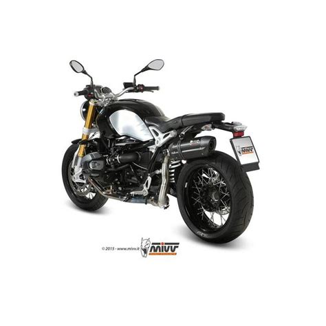 Silencieux MIVV Suono Inox Casquette Carbone BMW R1200 NineT