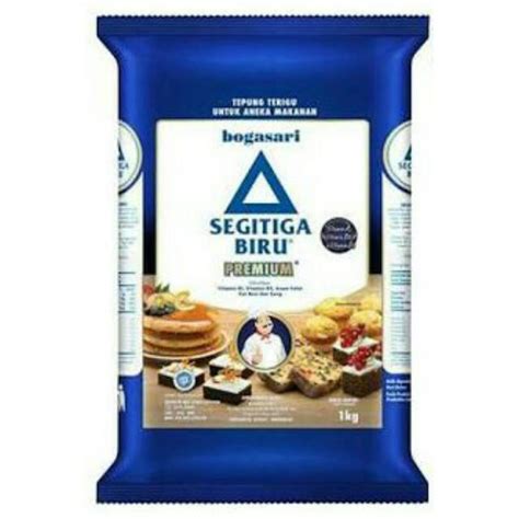 Jual Tepung Terigu Segitiga Biru Premium 1kg Shopee Indonesia