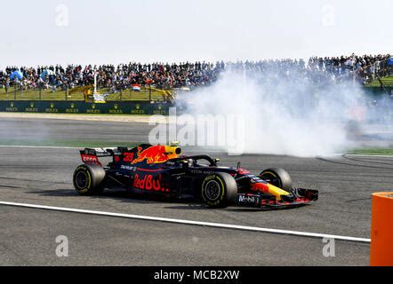 Sebastian Vettel Ger In The Red Bull Racing Rb Formula One Race Car