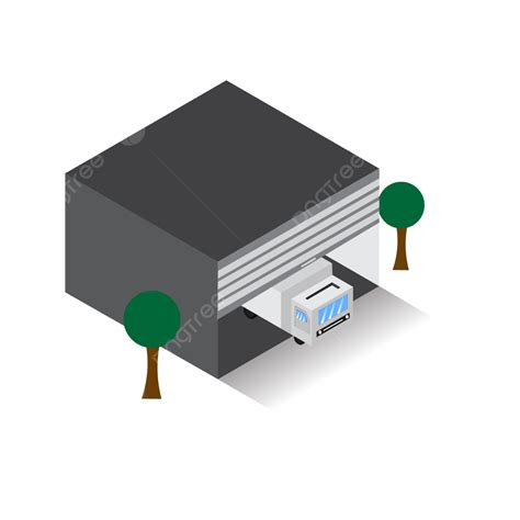 아이소 메트릭 자동차 차고 디자인 새로운 아이소 메트릭 도시 빌딩 Png 일러스트 및 벡터 에 대한 무료 다운로드