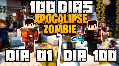 Sobrevivi Dias Em Um Apocalipse Zombie No Minecraft Hardcore Youtube