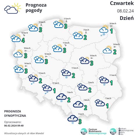 Prognoza pogody początek lutego 2024 Synoptycy IMGW Zagrożenie