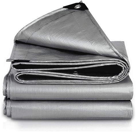 Amazon Heavy Duty Silver Tarp Waterproof Gsm Double Laminated