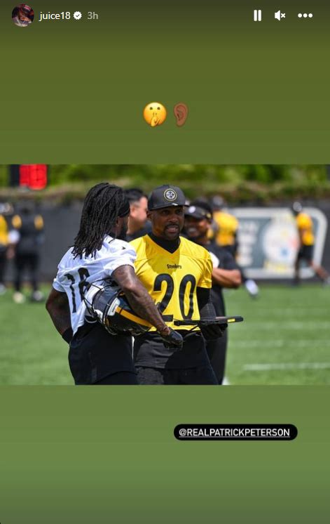 Steelers Depot On Twitter Pat Pete And Diontae Sharing Trade Talk