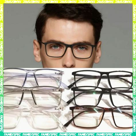 Square Eyeglasses Korean Eyeglasses Cermin Mata Empat Segi Spek Petak