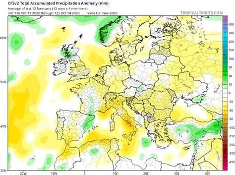 Pogoda długoterminowa na listopad 2020 Temperatura w Polsce powyżej