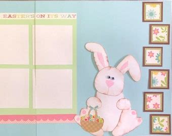 Bunny Scrapbook Kit Etsy