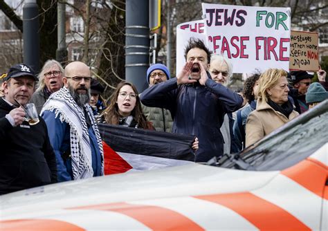 Protestas en Países Bajos por la presencia del presidente israelí en la