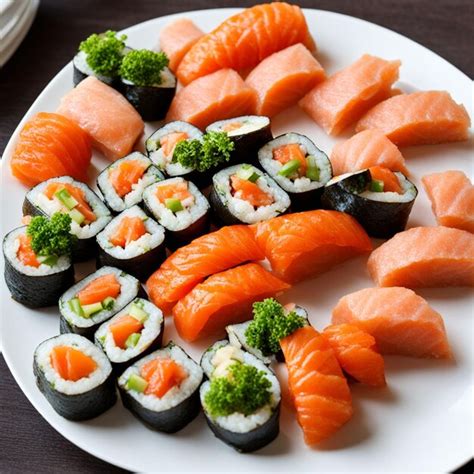 Premium Photo | Sushi Japanese food image