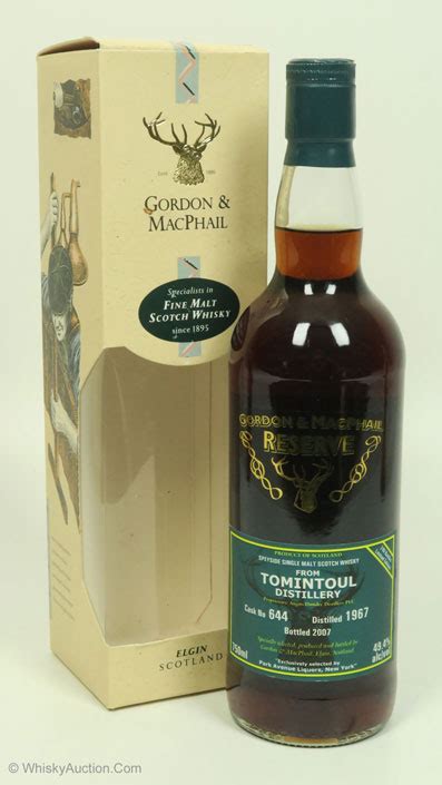 Tomintoul 40 Years - 1967 Reserve - Whisky.com