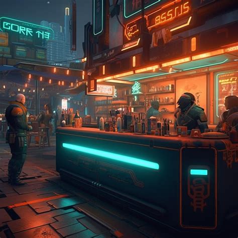 Premium Photo Cyberpunk Is A Sci Fi Game With A Futuristic Feel