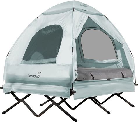 Skandika Haug Tent Bed Voor 2 Personen Tentbed Verhoogd Campingbed