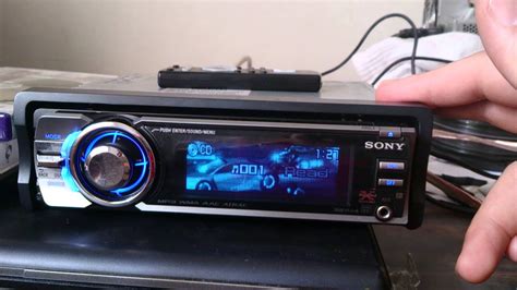 CD Player Sony CDX GT927UX YouTube