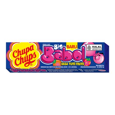 Chupa Chups Big Babol Permen Karet Stick Tutti Frutti Pcs Lazada