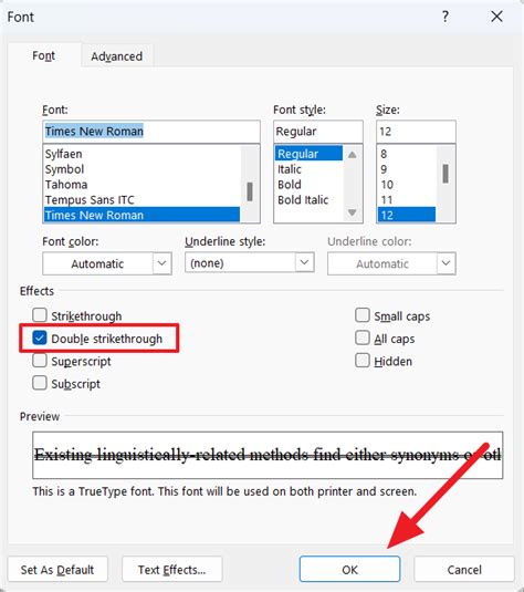 How To Use Strikethrough Shortcuts In Microsoft Word