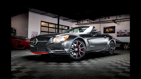 2016 Mercedes Benz SL550 Mille Miglia Edition Matte Black Only 5K