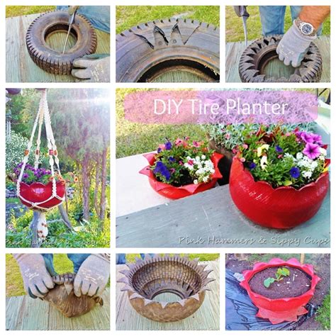 Tire Flower Pots Instructions Lot Of E Journal Photography