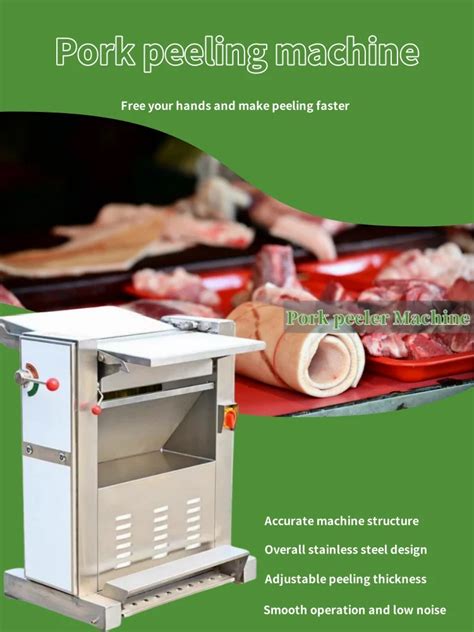 Pig Skin Pork Lamb Beef Skin Meat Skinner Peeler Peel Cut Remove